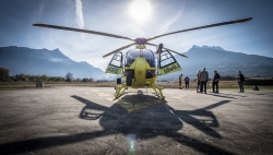 "CHARLIE" REJOINT LA FLOTTE DES HÉLICOPTÈRES D'AIR-GLACIERS